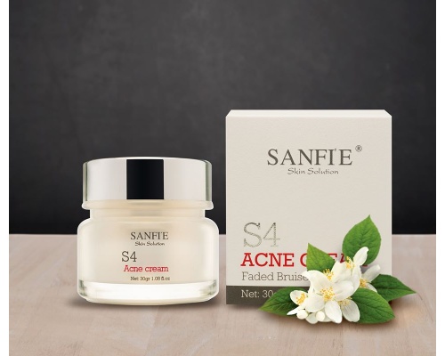 Acne Cream S4 - Kem ngừa mụn, dưỡng da trắng