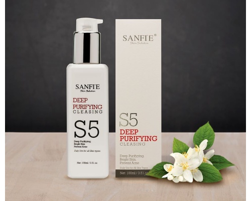 Deep Purifying S5 - Sữa rửa mặt sạch sâu, sáng da