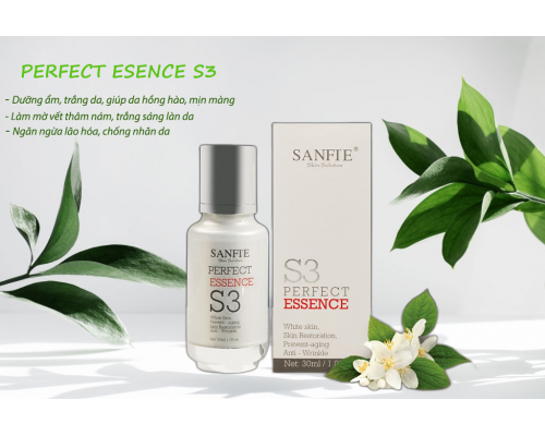 PERFECT ESENCE S3 - KEM DƯỠNG TRẮNG PHỤC HỒI DA, NGĂN NGỪA LÃO HÓA, CHỐNG NHĂN DA